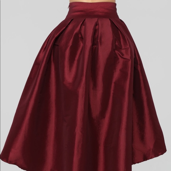 Black high low skirt - Picture 10 of 11